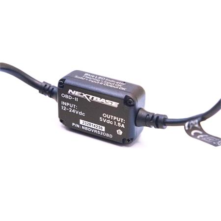 Nextbase OBD to Mini USB Power Cable for Dash Camera