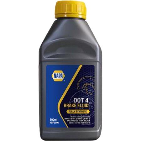 NAPA DOT 4 Brake Fluid   500ml