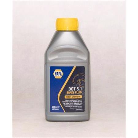 NAPA DOT 5.1 Brake Fluid    500ml