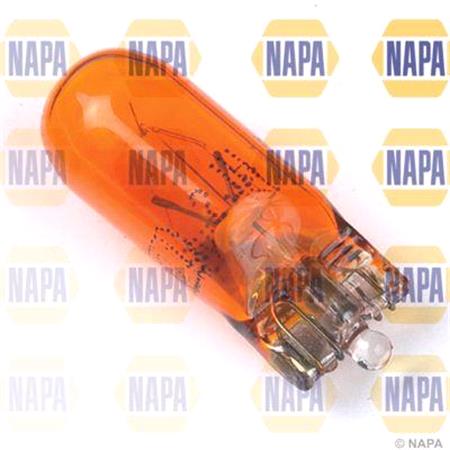 Napa 12V WY5W W2.1 x 9.5d Capless Amber Bulb