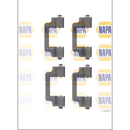 NAPA Brake Pads Fitting Kit   NFK1073
