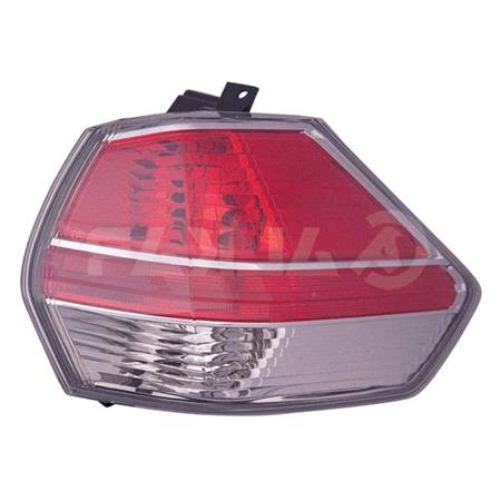 Right Rear Lamp (Standard Bulb Type, Supplied Without Bulbholder) for Nissan X TRAIL 2014 on