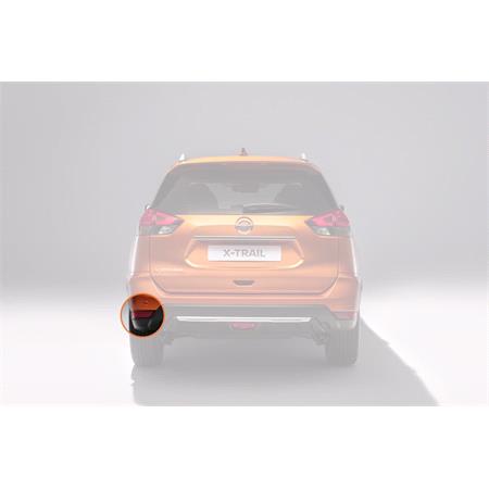 Left Rear Reflector (In Bumper) for Nissan X TRAIL 2017 on
