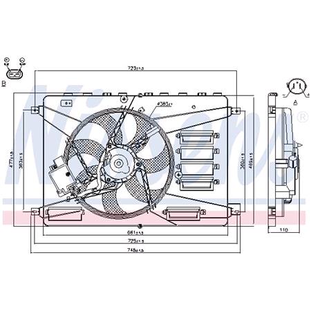 FAN FORD GALAXY (2006) 2.3   85640