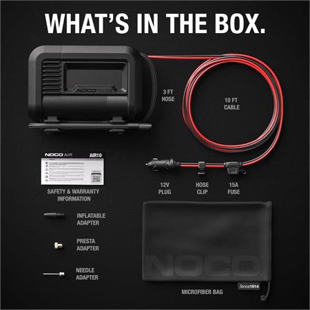 NOCO AIR10 10A 60PSI Portable Air Compressor