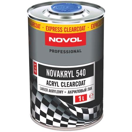 Novakryl 540   Acryl Clearcoat 2+1, Express Finish, 1 Litre