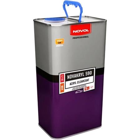 Novakryl 590   Acryl Clearcoat 2+1, 5 Litre