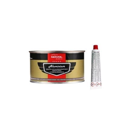 Novol Classic Aluminium Putty, Body filler With Aluminium Dust, 2.0 kg 