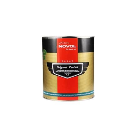 Novol Classic Polycoat Protect, Anticorrosive Polycoat Protection, Satin Black, 5:1, 3.5 Litre [AUTO