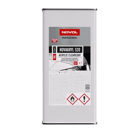 Novakryl 520   VHS Acryl Clearcoat 2+1, 5.0 Litre ; Requires H5110 Hardener   N35626 (Fast) or N3561