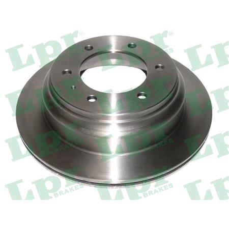 LPR Rear Axle Brake Discs (Pair)   Diameter: 314mm