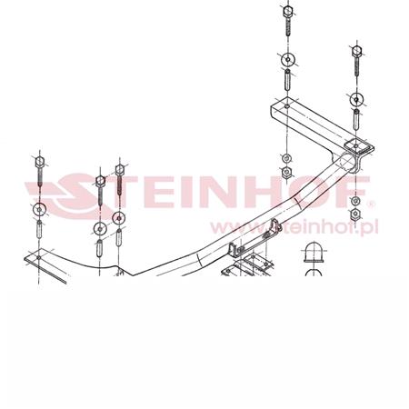 Steinhof Tow Bars And Hitches for VECTRA Hatchback 1998 2001