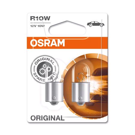 Osram Original R10W 12V Bulb    Twin Pack