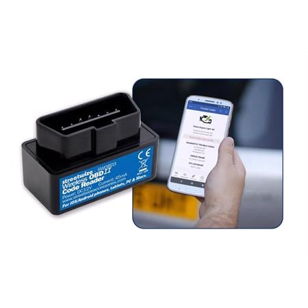 Streetwize Wireless OBD II Fault Code Reader 