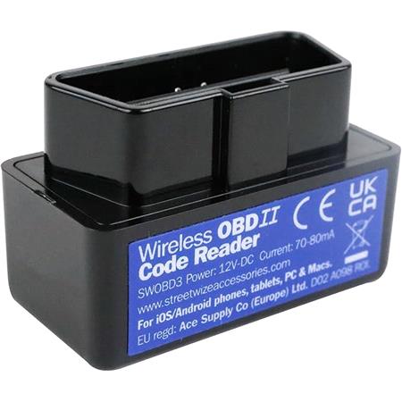 Streetwize Wireless OBD II Fault Code Reader 