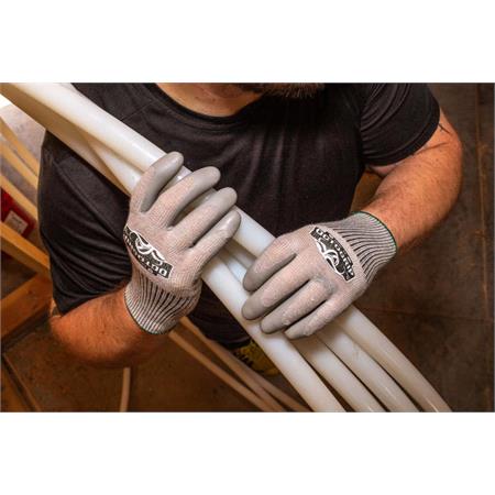 Octogrip Heavy Duty Gloves   13 Gauge Poly/ Cotton Blend   Medium