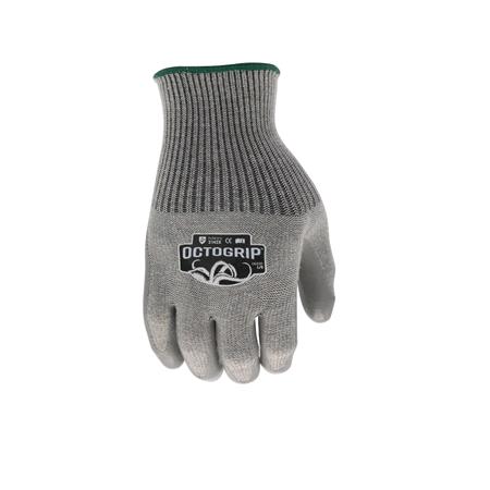 Octogrip Heavy Duty Gloves   13 Gauge Poly/ Cotton Blend   Large