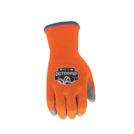 Octogrip Cold Weather Gloves   10 Gauge Poly/ Cotton/ Acrylic Blend   Extra Large
