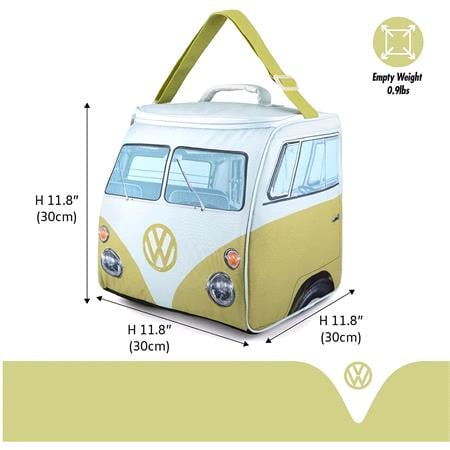 Official Volkswagen Campervan Cooler Bag 30L   Green