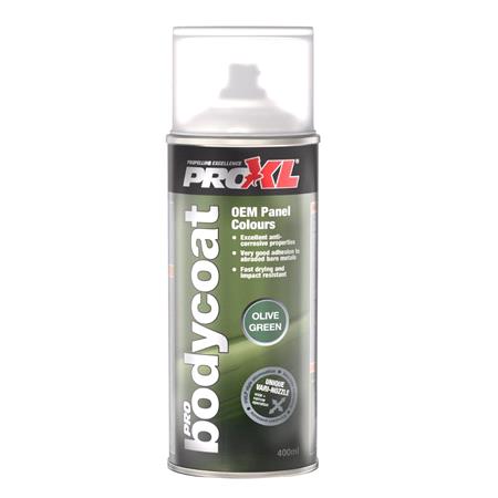 PRO XL Bodycoat Aerosol   Olive Green   400ml