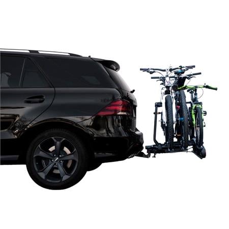 Aguri Active 3 silver tow bar mounted bike rack (wheel support)   3 (4) bikes