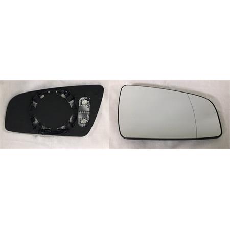 Right Wing Mirror Glass (heated) and Holder for OPEL ZAFIRA, 2005 2009