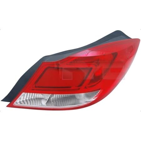 Right Rear Lamp (Hatchback, Supplied Without Bulbholder, Original Equipment) for Vauxhall INSIGNIA Hatchback 2008 2013