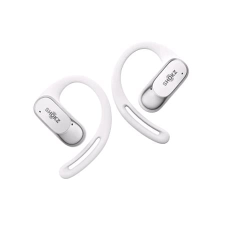 SHOKZ OpenFit Air Open Ear True Wireless Headphones   White 