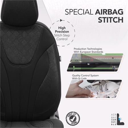 Premium Car Seat Covers DIAMOND For Volvo XC40 2017 Onwards