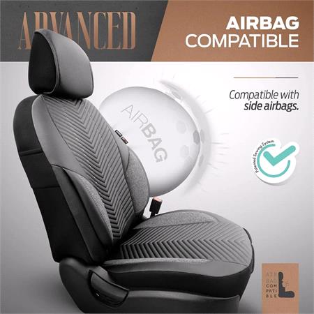 Premium Advanced Leather Car Seat Covers   Smoked Tan for For Lexus NX 2014 2020