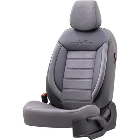 Premium Fabric Car Seat Covers COMFORTLINE   Grey For Suzuki SX4 S Cross 2013 Onwards