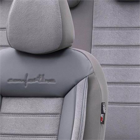 Premium Fabric Car Seat Covers COMFORTLINE   Grey For Audi 80 Avant 1991 1996   Not for S Line Seats