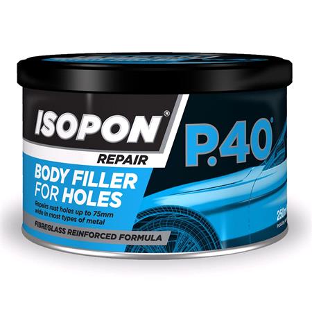 ISOPON P40 Fibreglass Body Filler for Holes   250ml