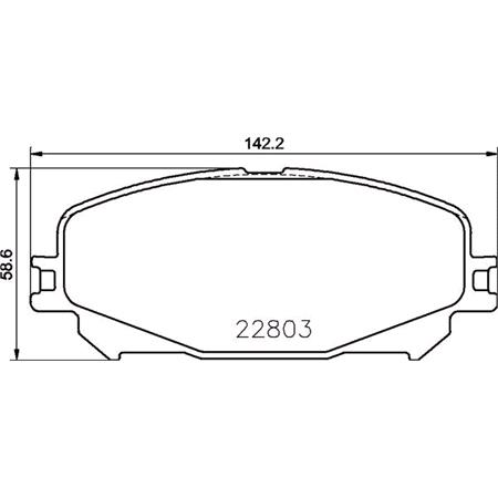 Brembo Front Brake Pads (Full set for Front Axle)   P68071