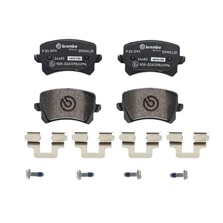 Brembo XTRA Rear Brake Pads (Full set for Rear Axle)   P85109X