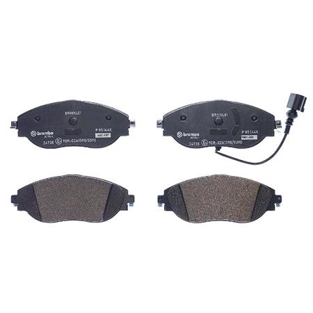 Brembo XTRA Front Brake Pads (Full set for Front Axle)   P85144X