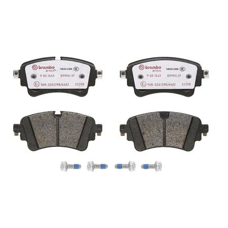 Brembo Rear Brake Pads (Full set for Rear Axle)   P85154X