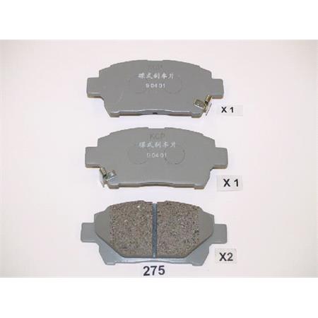 Japanparts Front Brake Pads (Full set for Front Axle)   PA 275AF