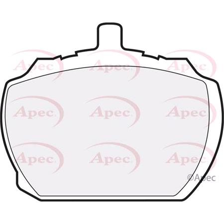 APEC Front Brake Pads (Full set for Front Axle)   PAD60