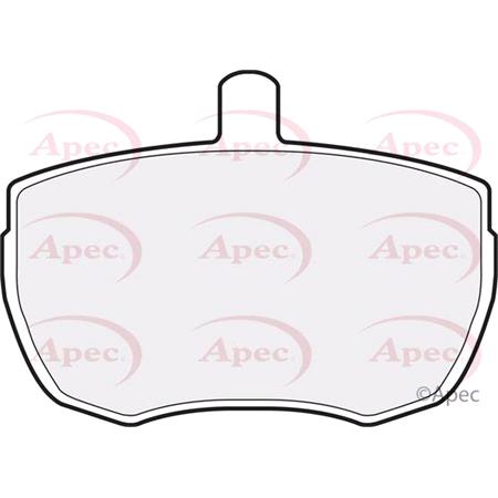 APEC Front Brake Pads (Full set for Front Axle)   PAD61