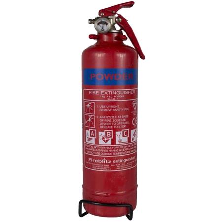 ABC Dry Powder Fire Extinguisher with Gauge   1kg