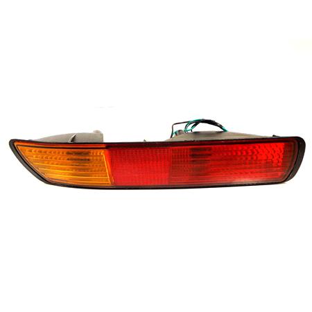 Left Rear Lamp (In Bumper, With Amber Indicator) for Mitsubishi SHOGUN Mk III 2001 2002
