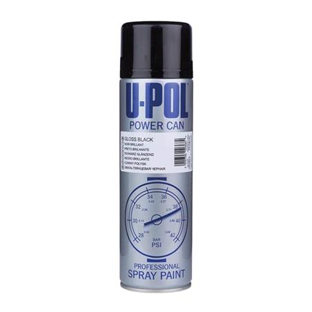 POWER CAN Top Coat   Gloss Black   500ml