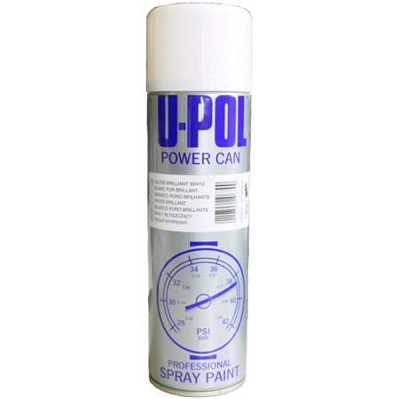 POWER CAN Top Coat   Gloss White   500ml