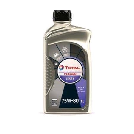 Total Traxium Gear 8 75W 80 Gear Oil   1 Litre