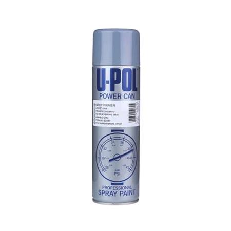 U POL POWER CAN High Build Primer Filler   Grey   500ml