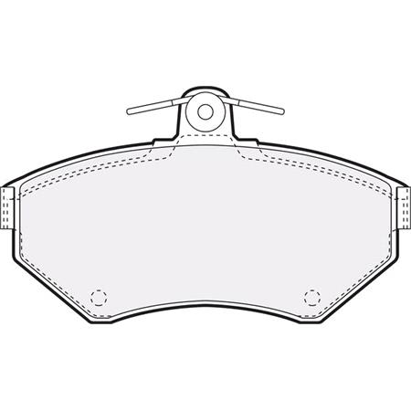 APEC Front Brake Pads (Full set for Front Axle)   PD3802
