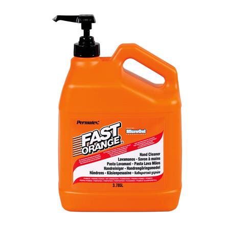 Fast Orange fine pumice lotion hand cleaner   3,78 L