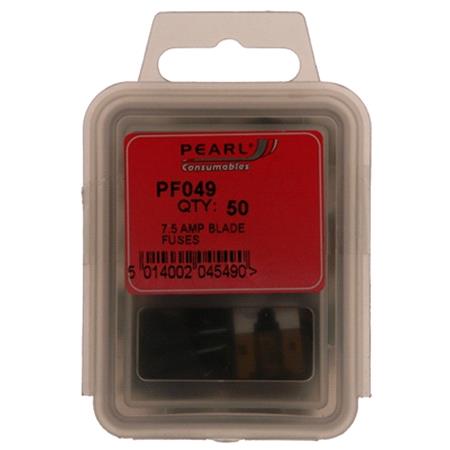 Fuses   Standard Blade   7.5A   Pack Of 50