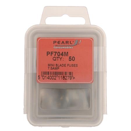 Fuses   Mini Blade   7.5A   Pack Of 50